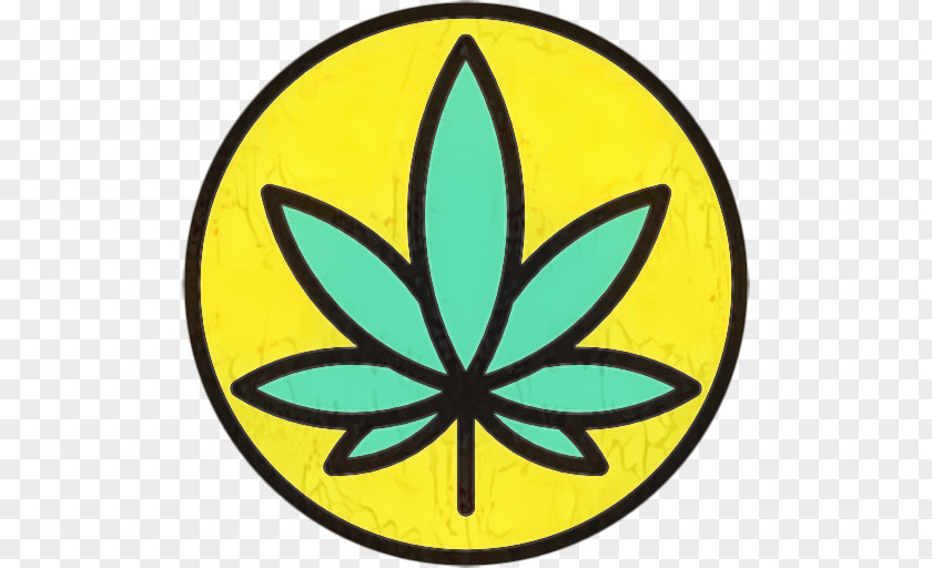 Symbol Plant Cannabis Leaf Background PNG