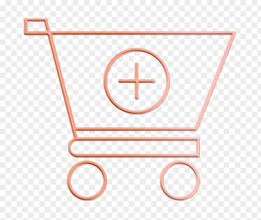 Symbol Trolley Icon Add Cart Ecommerce PNG
