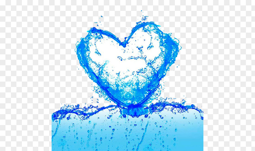 WATER HEART Animaatio Photography Clip Art PNG