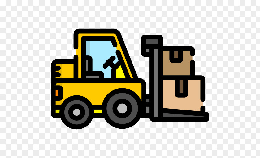Car Forklift Logistics Clip Art PNG