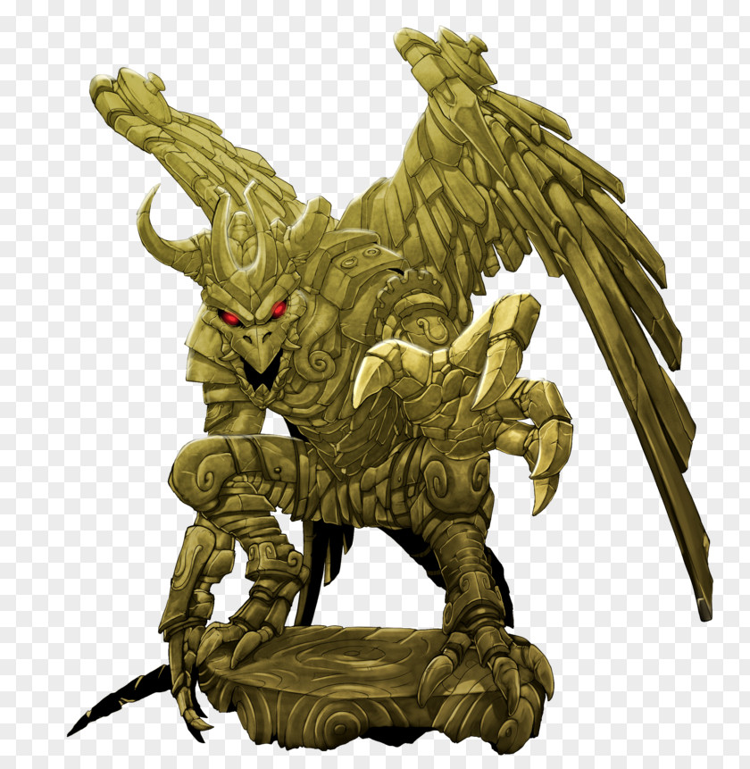 Dnd Gargoyle Art Monster Model Sheet PNG