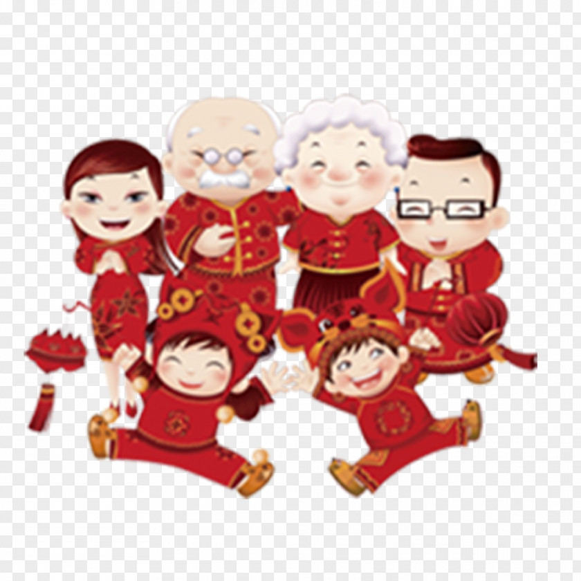 Family Creative Cartoon Animation Illustration PNG