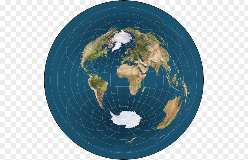 Flat Spreading South Pole Earth 37th Parallel North Southern Hemisphere PNG