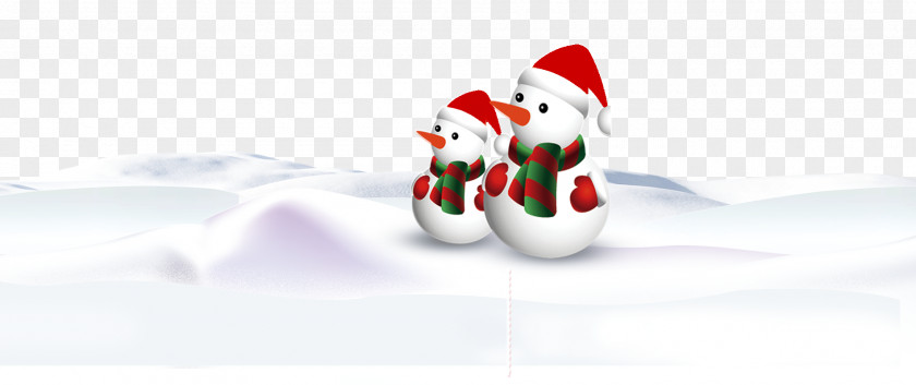Free Christmas Snowman Pull Material Santa Claus Ornament PNG