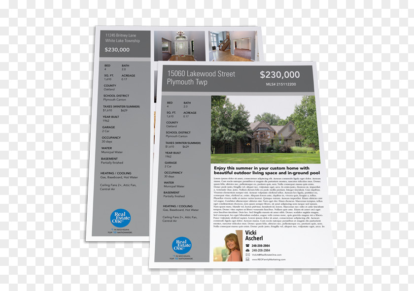 Property Flyer Marketing Advertising Publishing Business Microsoft Publisher PNG