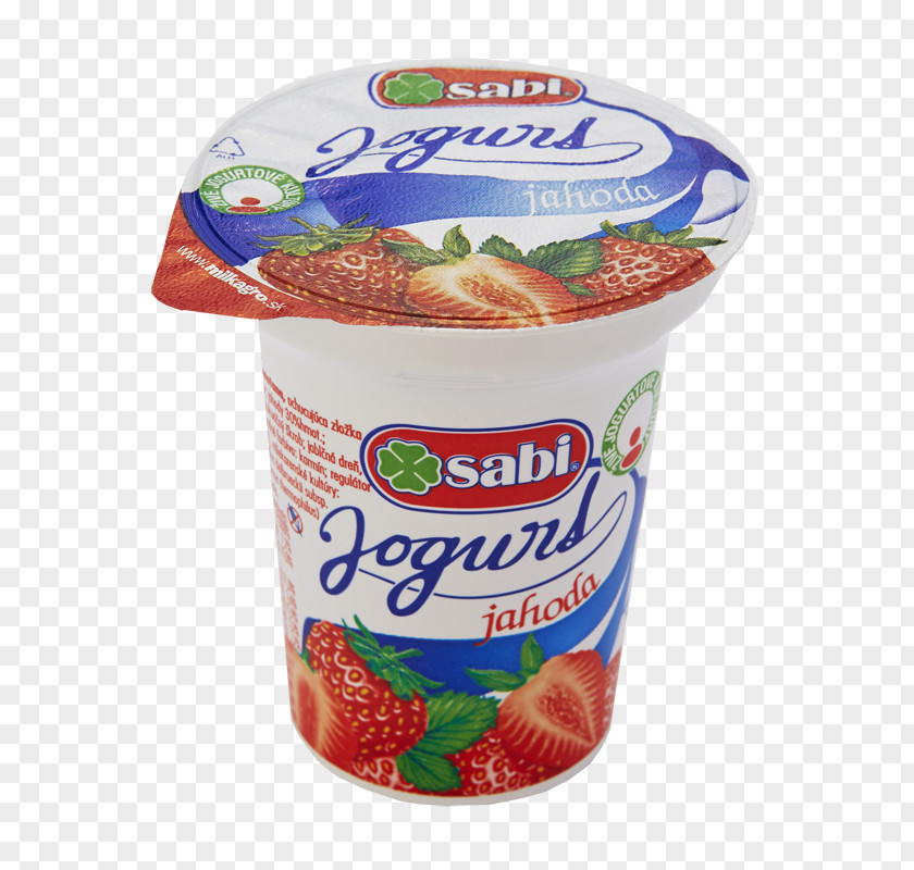 Strawberry Yoghurt Milk Agro Spol. S.r.o. Starch PNG