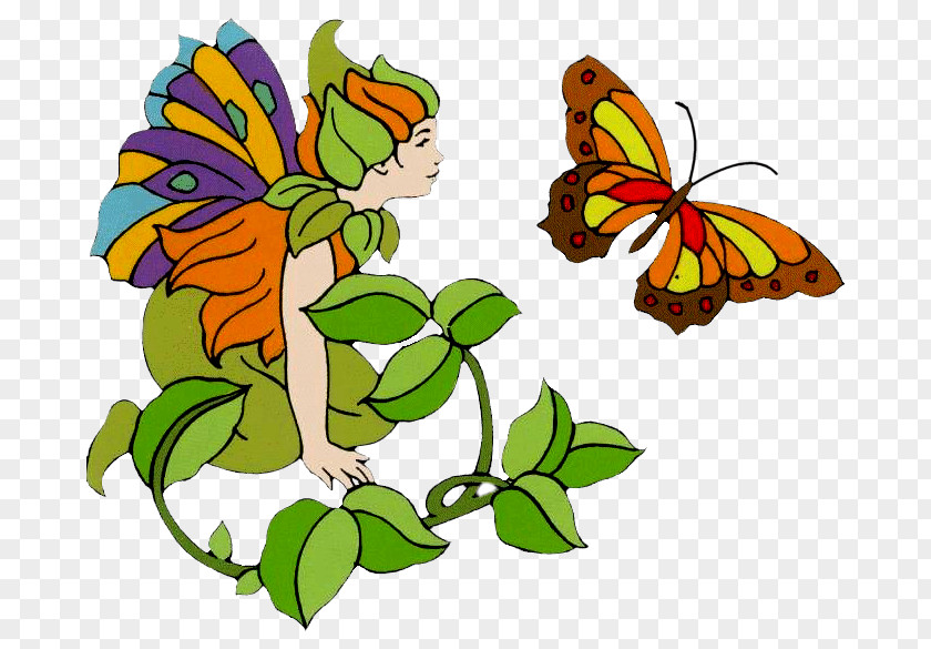 Fairy Monarch Butterfly Fairies And Elves Iron-on Transfer Patterns Tooth Peter Pan PNG