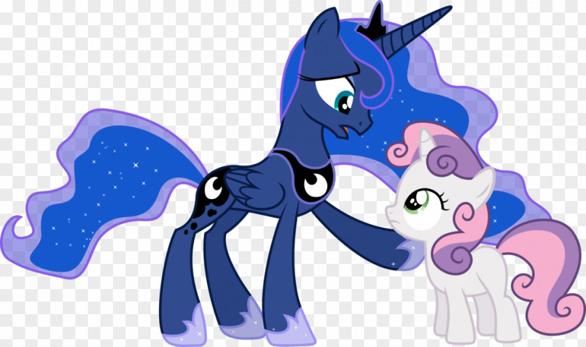 Horse Pony Princess Luna Sweetie Belle DeviantArt PNG