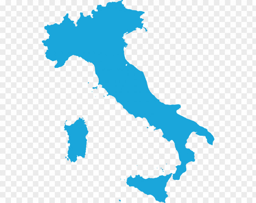 Italy Vector Map PNG