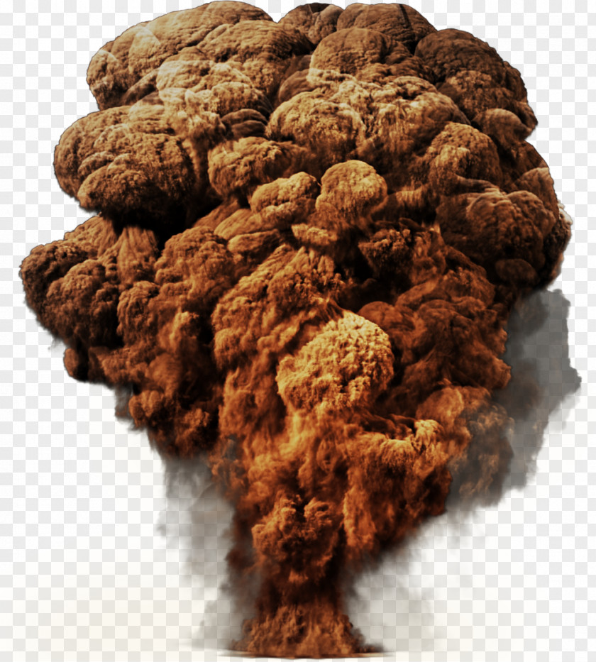 Nuclear Explosion Mushroom Cloud Icon PNG