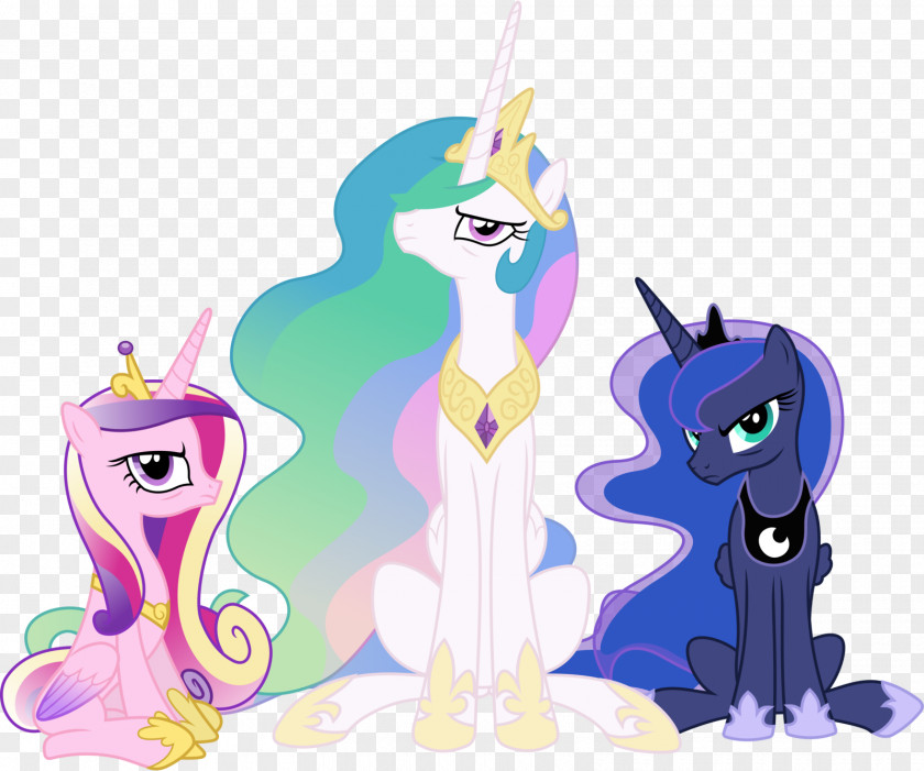 Princess Pony Celestia Twilight Sparkle Luna Cadance PNG