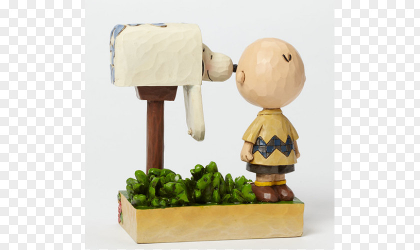 Snoopy Charlie Brown Peanuts Figurine Letter Box PNG