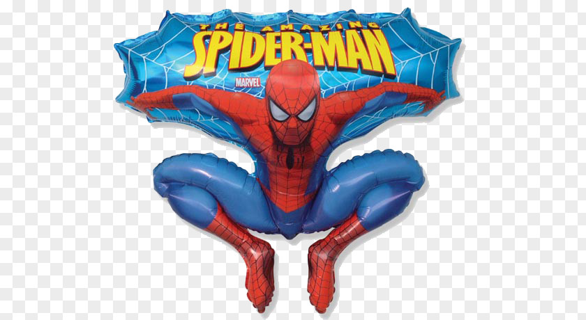 Spider-man Spider-Man: Blue Toy Balloon Party PNG