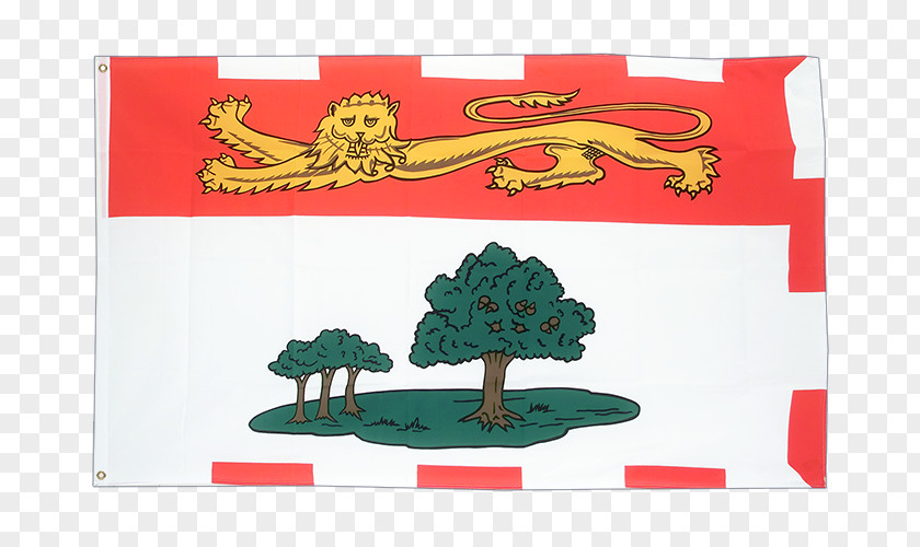 Flag Colony Of Prince Edward Island Montreal Canada PNG