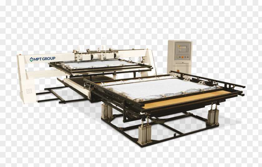 Mattress Machine Quilting Bed Frame PNG