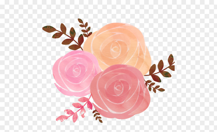 Painting Reclaimed Rose Watercolor PNG