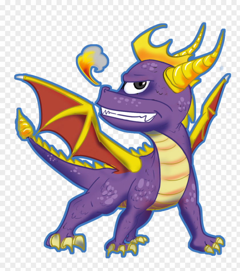 Spyro The Dragon Clip Art Illustration Organism PNG