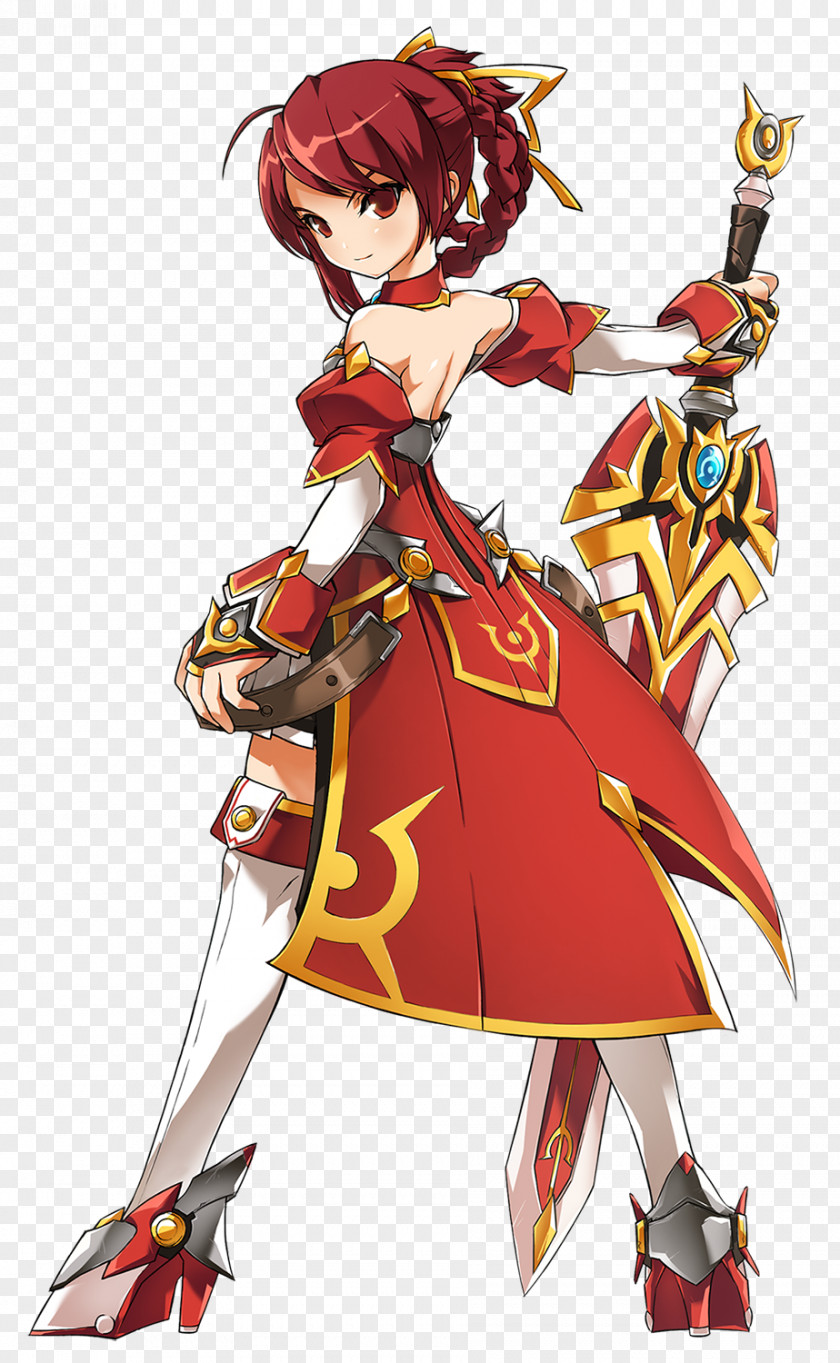 Blazing With Color Elsword Elesis Grand Chase Video Game KOG Games PNG