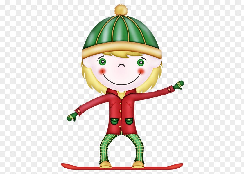 Christmas Elf Cartoon PNG
