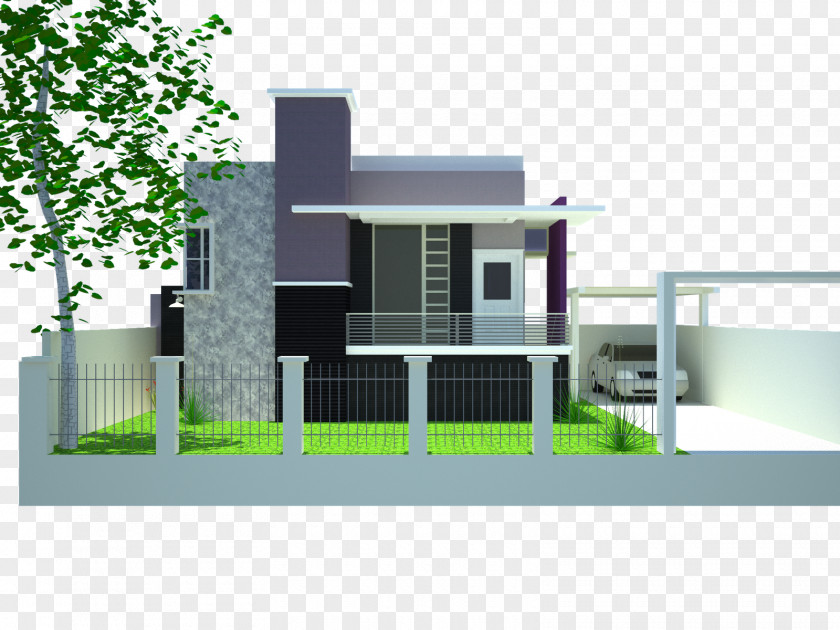 Civil Engineering House Facade Minimalism Architecture PNG
