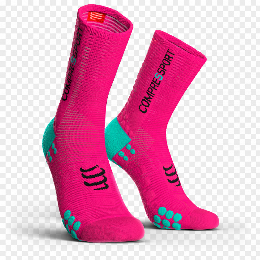 Cycling Sock Bicycle Compression Garment Racing PNG