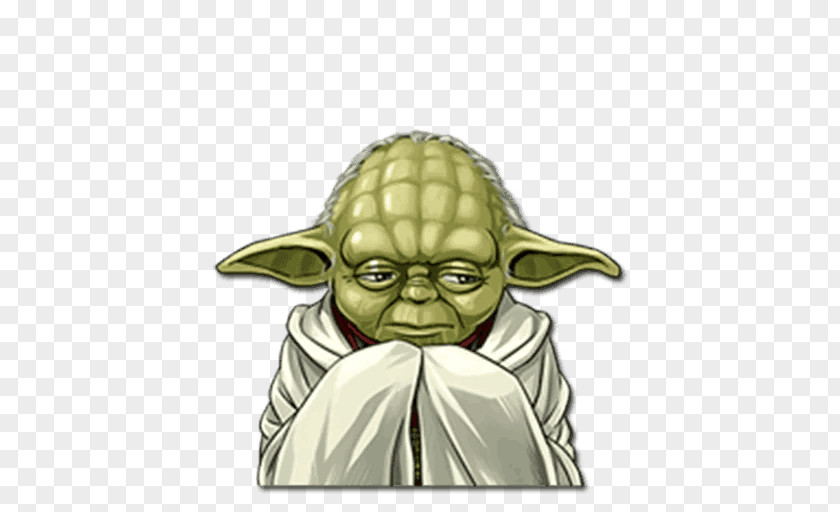 Emoji Yoda Telegram Sticker Star Wars PNG