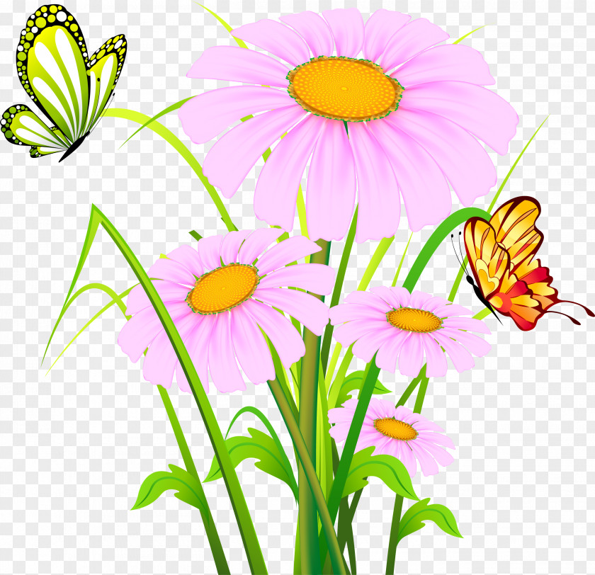 Flower Print Animation Clip Art PNG