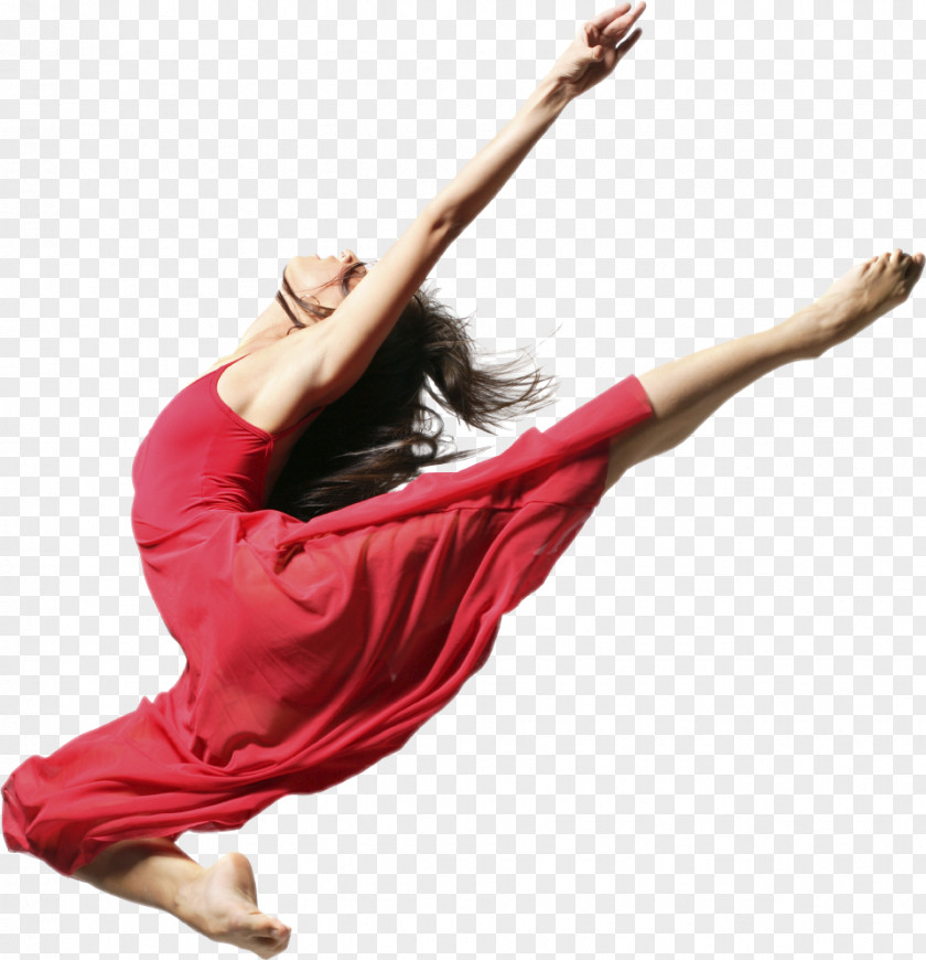 Jump-woman Dance Studio Modern Troupe PNG