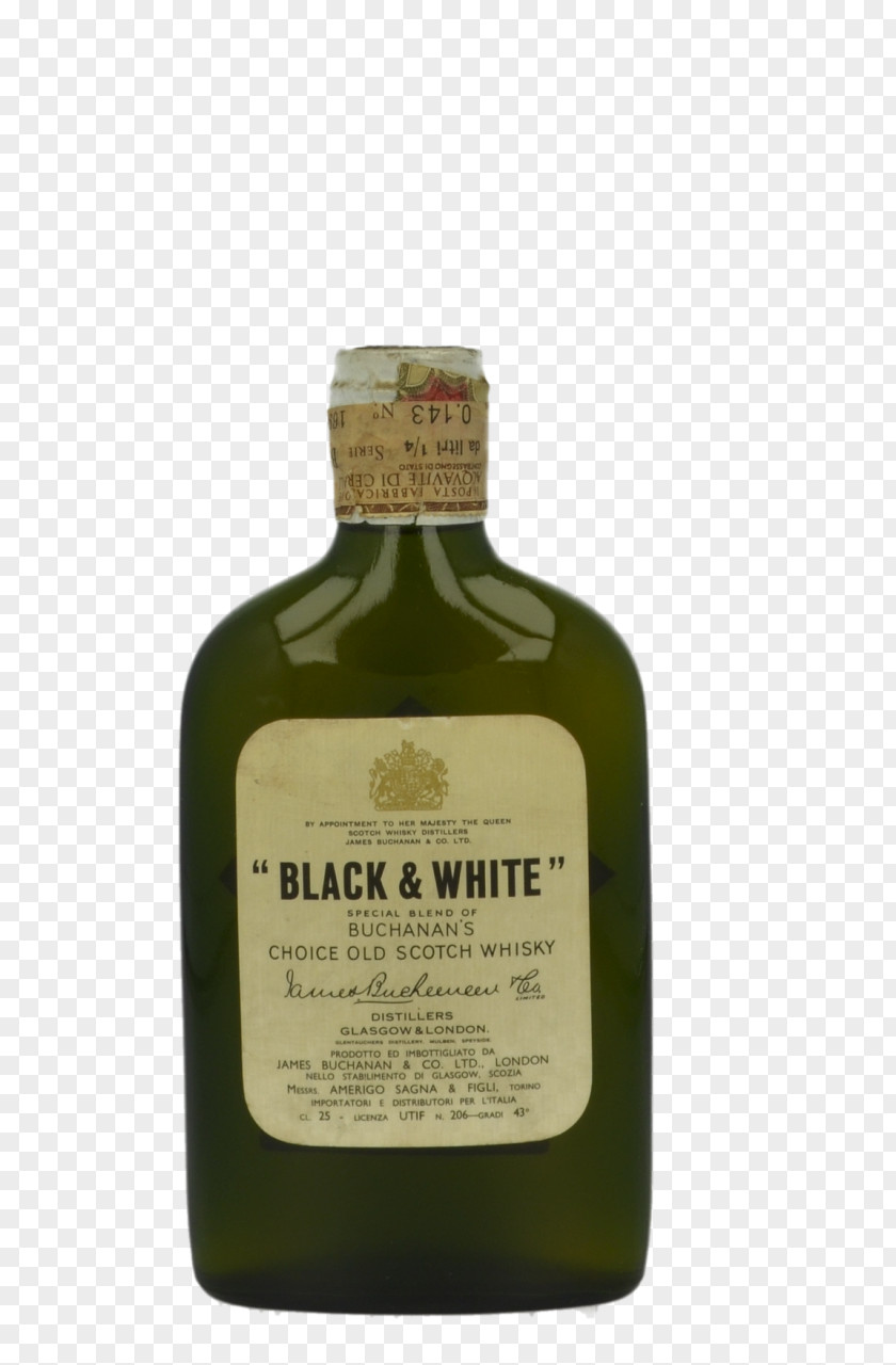 Glass Liqueur Whiskey Bottle Buchanan's PNG
