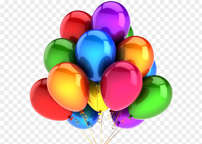 Balloon Hot Air Birthday PNG