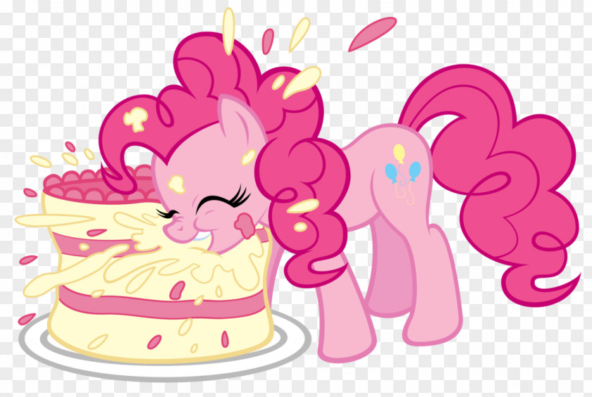 Birthday Pinkie Pie Cake Pony Wish PNG