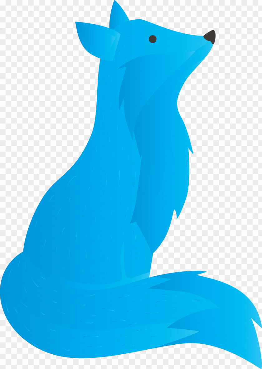 Blue Animal Figure Aqua Turquoise Azure PNG