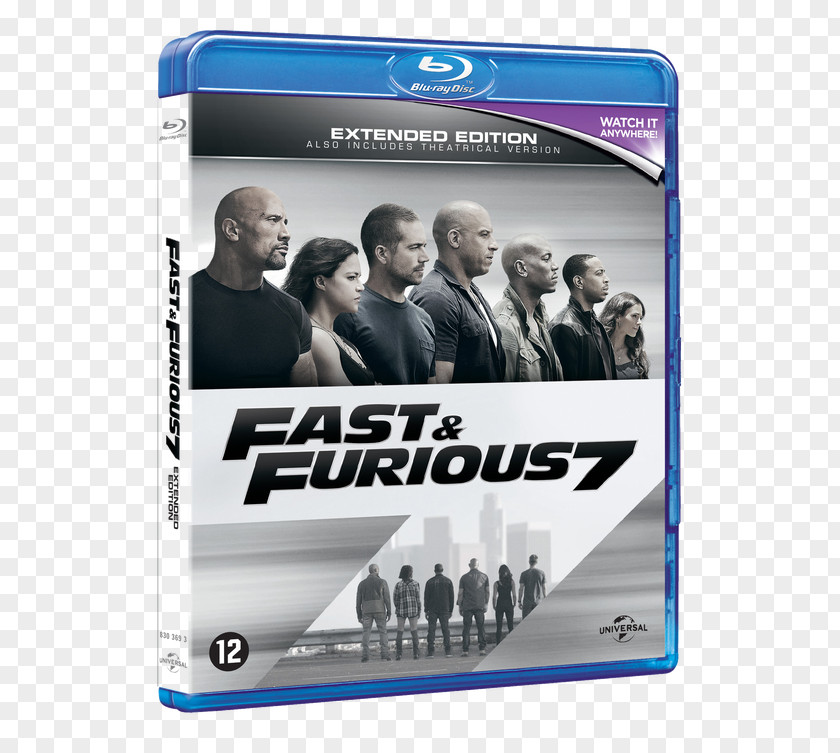 Fast Furious Blu-ray Disc The And Film Television DVD PNG