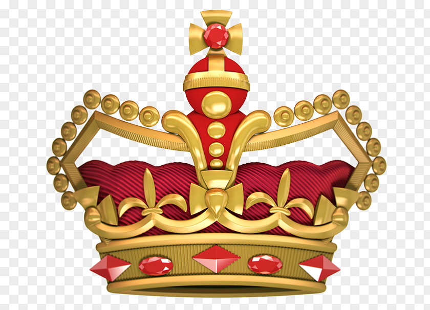 Golden Crown Logo Clip Art PNG