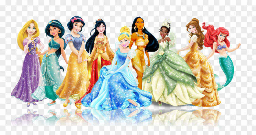 Disney Princess Rapunzel Aurora Tiana Ariel PNG