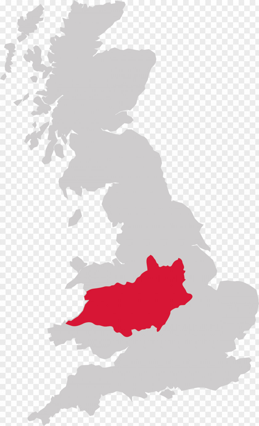England Scotland British Isles Blank Map PNG
