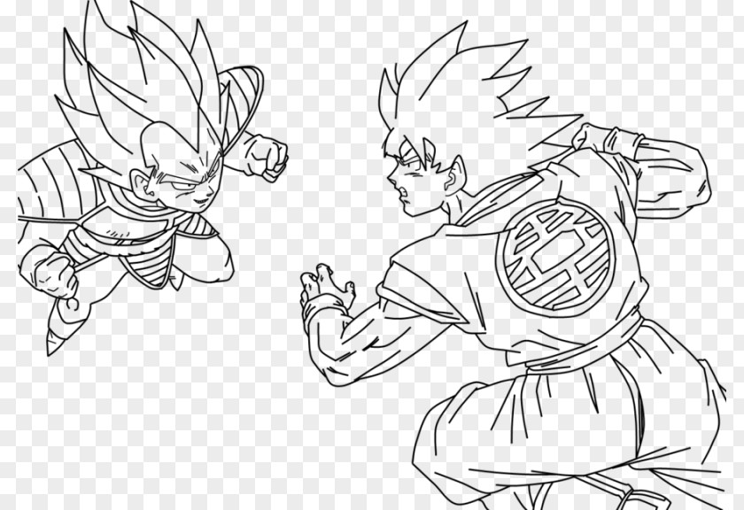 Goku Vegeta Bulma Trunks Drawing PNG