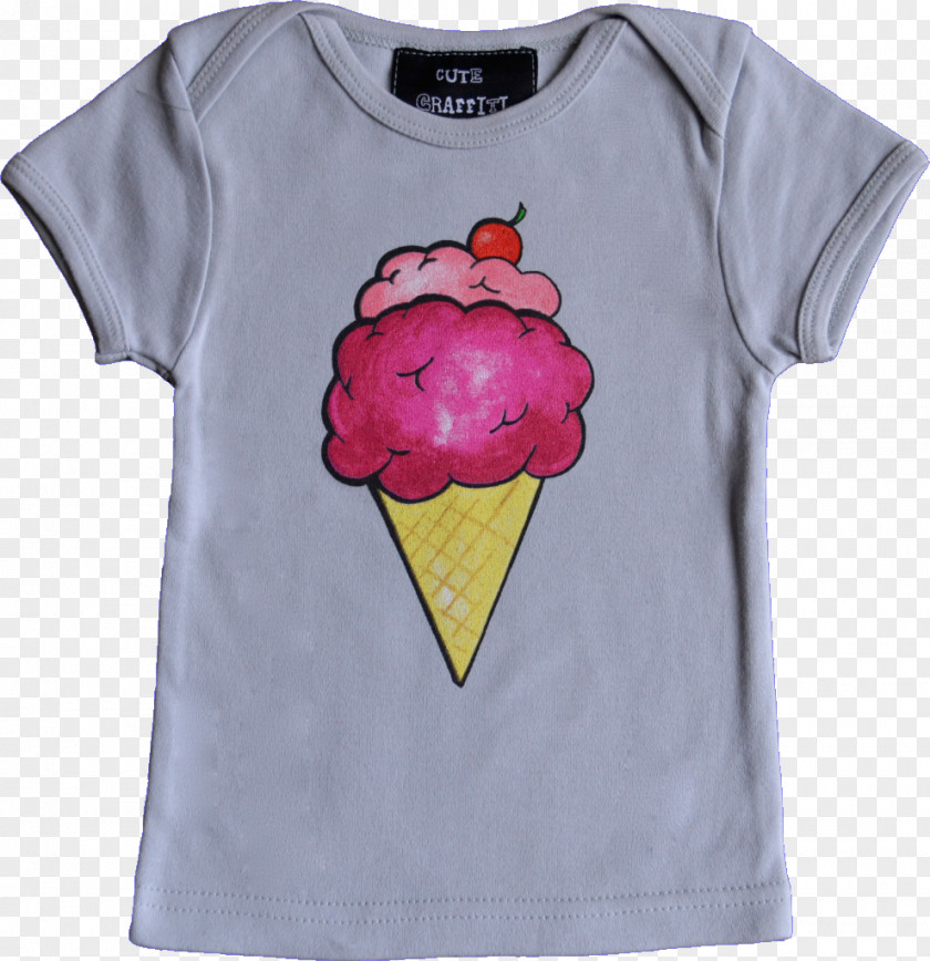 Hand-painted Baby Room T-shirt & Toddler One-Pieces Organic Cotton Top PNG