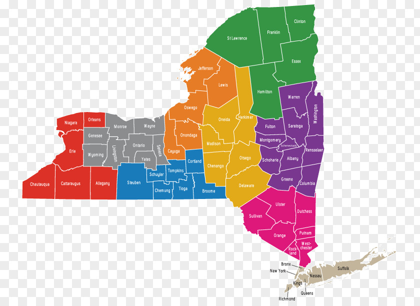 Map New York City Royalty-free PNG
