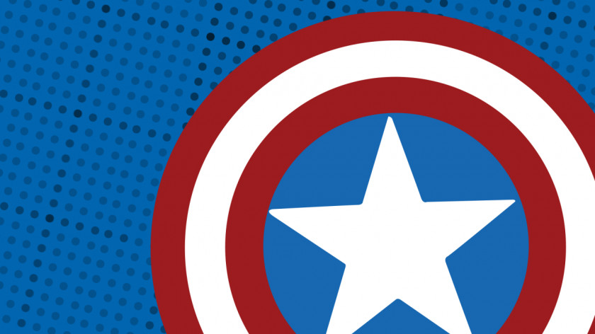 Captain America America's Shield Logo Superhero PNG