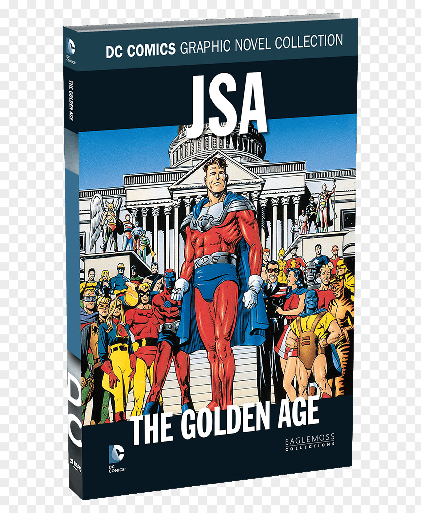 Hero JSA: The Golden Age Comics Superhero Graphic Novel PNG