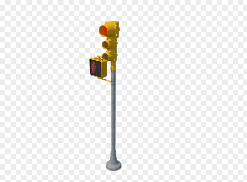 Yellow Traffic Light PNG