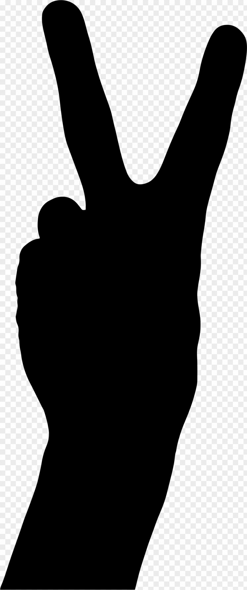Fingers Peace Symbols Drawing Clip Art PNG