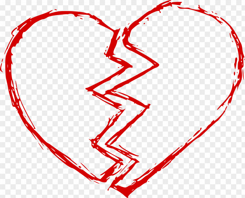 Hearts Drawing Broken Heart PNG