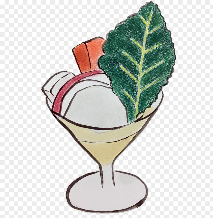 Leaf Flowerpot Tableware PNG