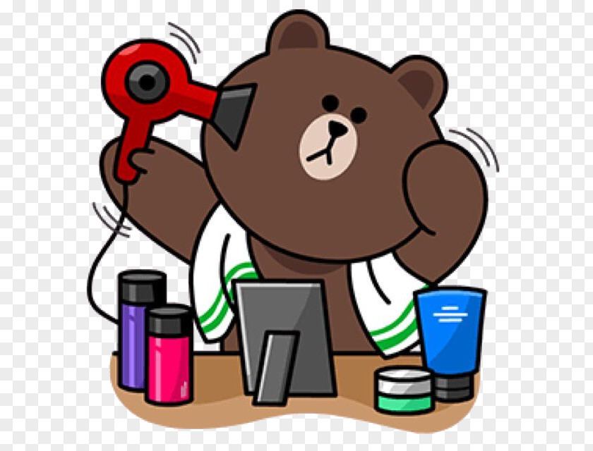 Line Friends Sticker PNG