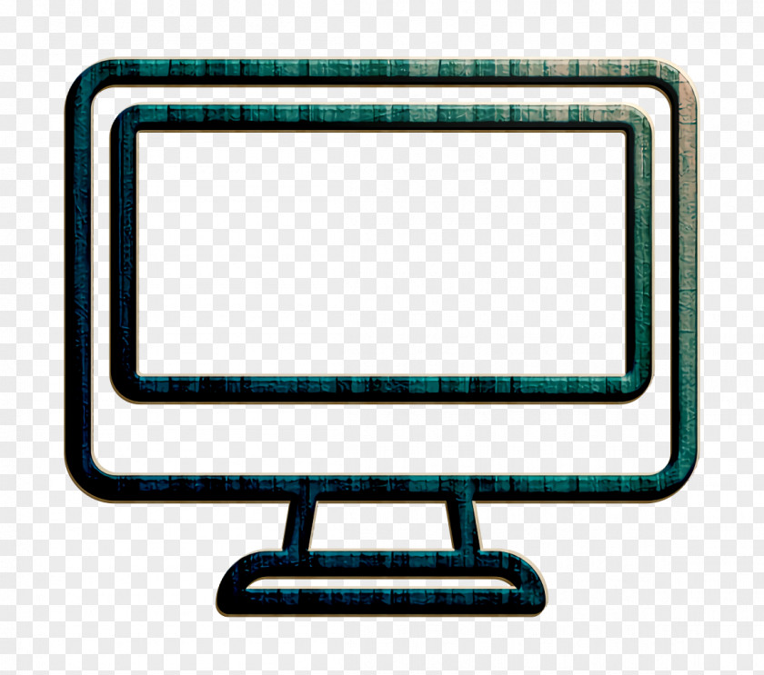 Rectangle Computer Monitor Accessory Icon Electronic Technology PNG