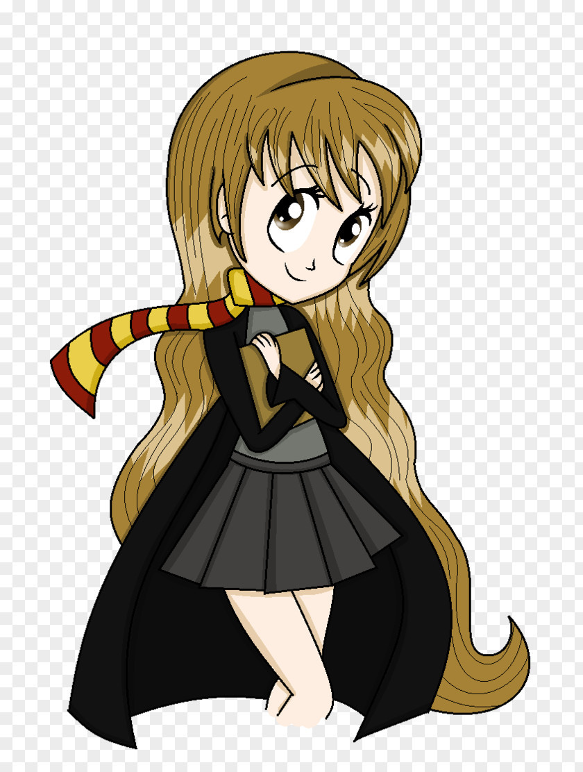 Hermione Granger Cartoon Comics Black Hair Drawing PNG