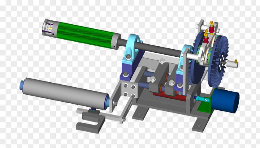 Over Edging Machine Shaft Idler-wheel Web-guiding Systems Axle Bending PNG