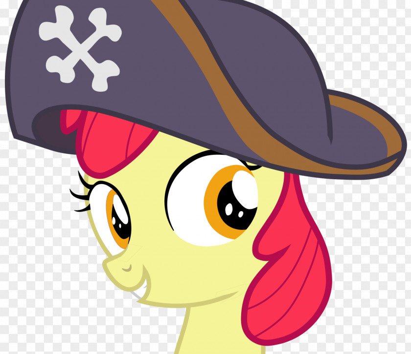 Pirate Hat Apple Bloom Pony The Ticket Master PNG